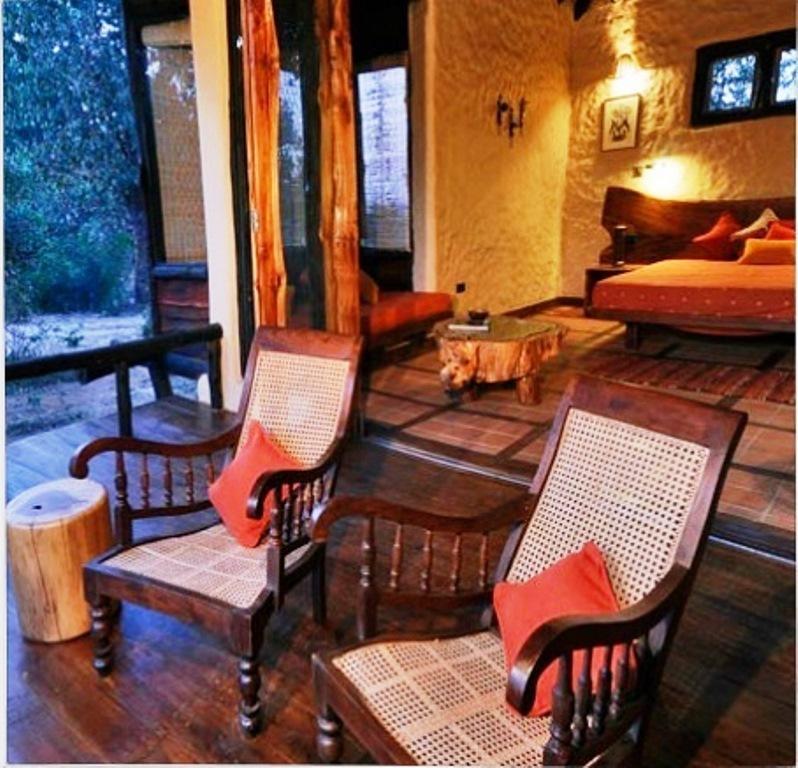 Kanha Earth Lodge Mandlā Szoba fotó